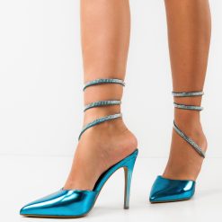 Pantofi dama Folami Turcoaz 1