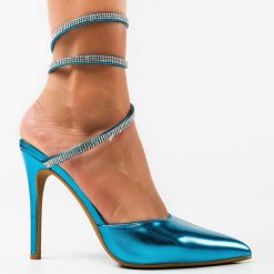 Pantofi dama Folami Turcoaz 3