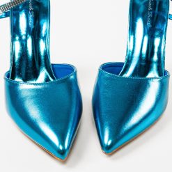 Pantofi dama Folami Turcoaz 4