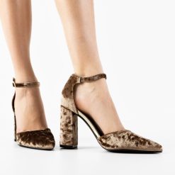 Pantofi dama Ioan Khaki 1
