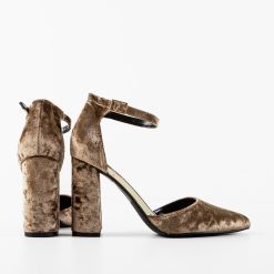 Pantofi dama Ioan Khaki 4