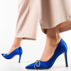 Pantofi dama Ishmael Albastri 2