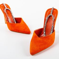 Pantofi dama Jole Portocalii 6