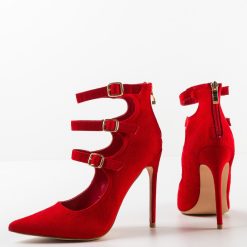 Pantofi dama Lane Rosii 6