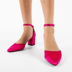 Pantofi dama Leo Fuchsia 2