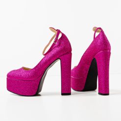 Pantofi dama Ned Fuchsia 6