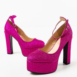 Pantofi dama Ned Fuchsia 7