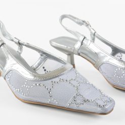 Pantofi dama Pete Argintii 5