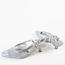 Pantofi dama Pete Argintii 6