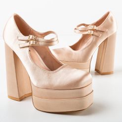 Pantofi dama Rivera Bej 4