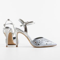 Pantofi dama Tegan Argintii 5