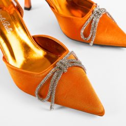 Pantofi dama Tobias Portocalii 7