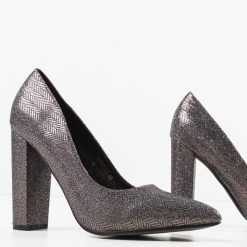 Pantofi dama Traci Gri 5