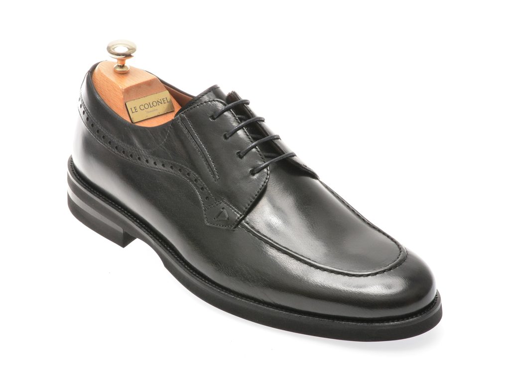 Pantofi eleganti LE COLONEL negri