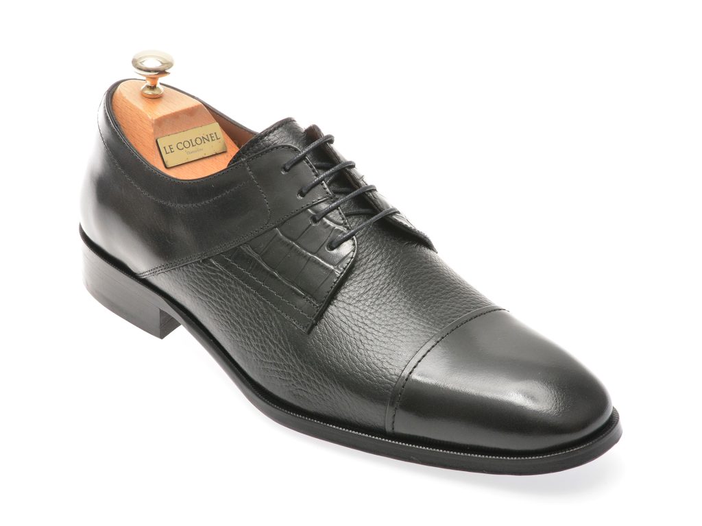 Pantofi eleganti LE COLONEL negri