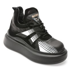 Pantofi sport EPICA alb-negru