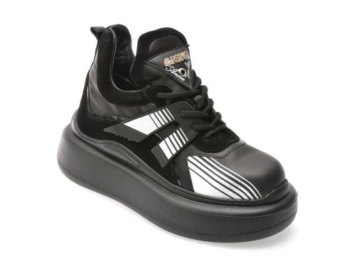 Pantofi sport EPICA alb-negru