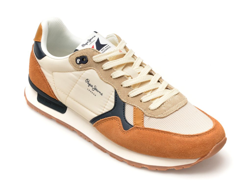 Pantofi sport PEPE JEANS maro