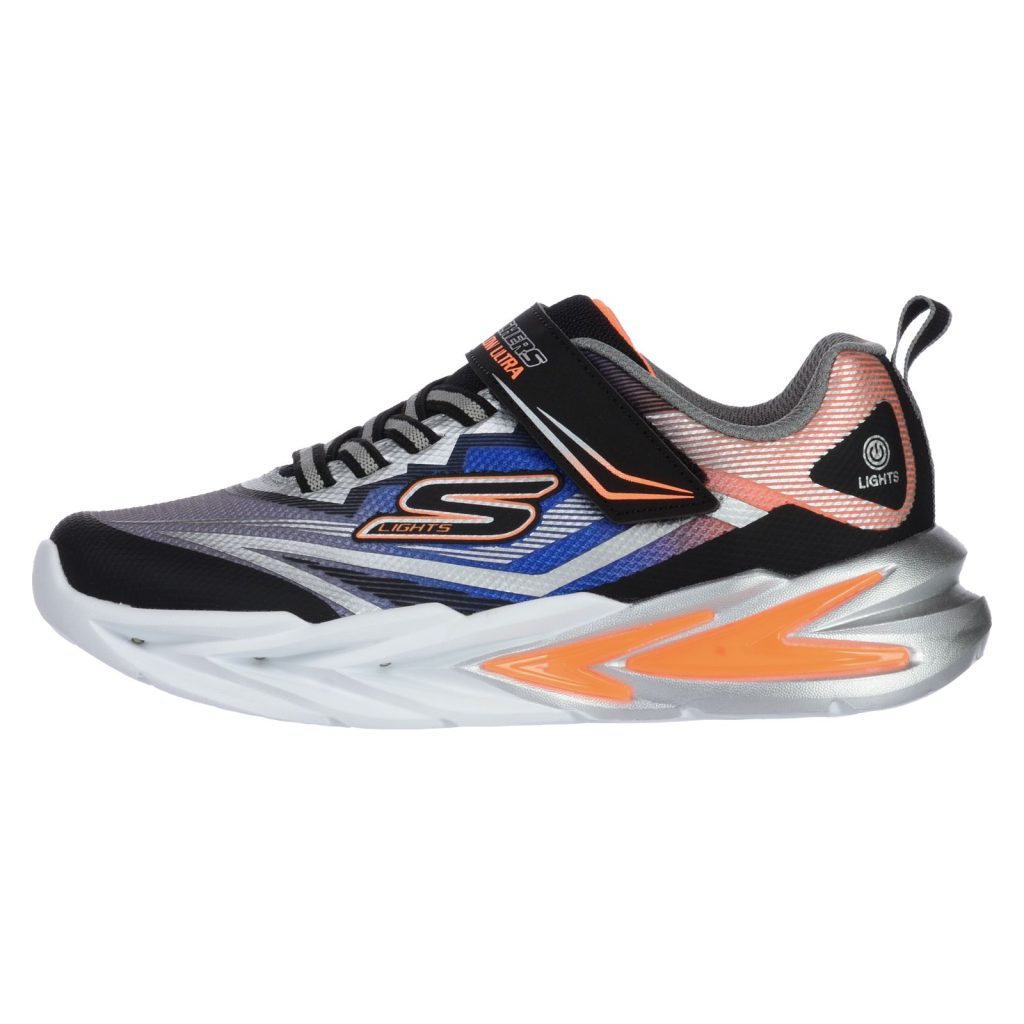 Pantofi sport SKECHERS pentru copii FLEX-GLOW ULTRA - 400139LBKSL-Incaltaminte-Pantofi sport