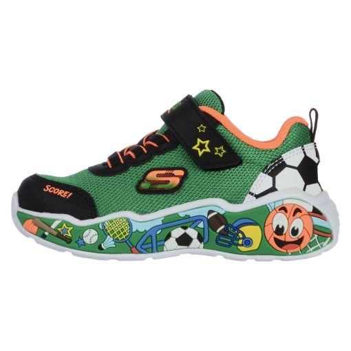 Pantofi sport SKECHERS pentru copii PLAY SCENE - 407312NGRMT-Incaltaminte-Pantofi sport