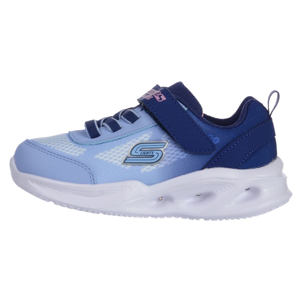 Pantofi sport SKECHERS pentru copii SOLA GLOW - OMBRE DE - 303714NNVLB-Incaltaminte-Pantofi sport