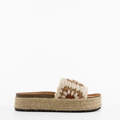 Papuci dama Chinon Bej 4