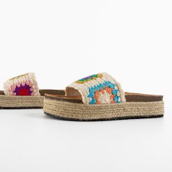 Papuci dama Chinon Galbeni 5