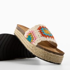 Papuci dama Chinon Portocalii 4