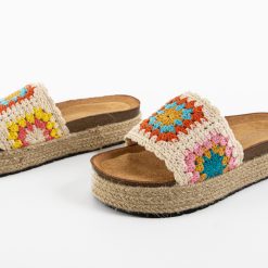 Papuci dama Chinon Portocalii 5