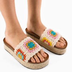 Papuci dama Chinon Roz 2