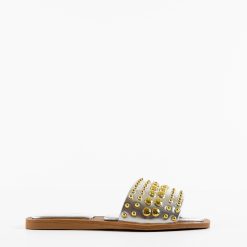 Papuci dama Pointy Argintii 3