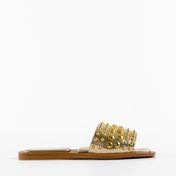 Papuci dama Pointy Aurii 4