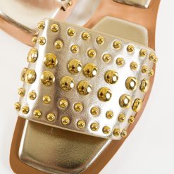 Papuci dama Pointy Aurii 7