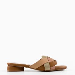 Papuci dama Prayan Bej 2