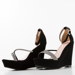 Platforme dama Crom Negre 5