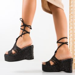 Platforme dama Dillon Negre 3
