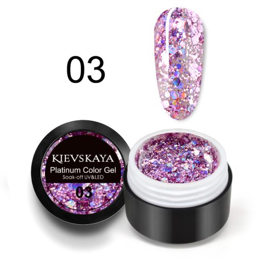 Platinum color gel KIEVSKAYA- 03 - PLK-03 - Everin.ro-GELURI COLORATE ❤️ > Kievskaya