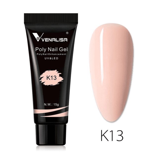 Polygel Venalisa 15ml- K13 - K13 - Everin.ro-GEL DE UNGHII / GEL DE CONSTRUCTIE ❤️