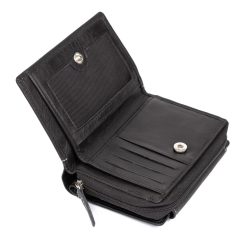 Negru-Femei-Portofele dama