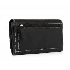 Negru-Femei-Portofele dama