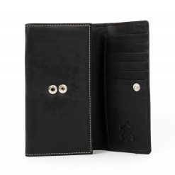 Portofel dama Nicoleta PT983 piele naturala Negru 4