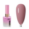 Rubber Base Everin Nudelicious Collection 15ml- 12 Hema Free - Everin-EVERIN > RUBBER BASE / BAZA RUBBER ❤️ > Baza rubber color Everin