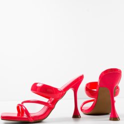 Saboti cu toc Serena Fuchsia 6