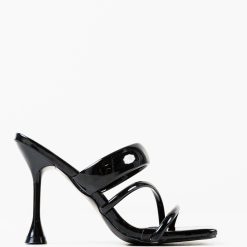 Saboti cu toc Serena Negre 4