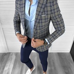 Sacou barbati slim fit 11620 56-2-Sacouri barbati