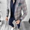 Sacou barbati slim fit 1181 Y1-2-Sacouri barbati