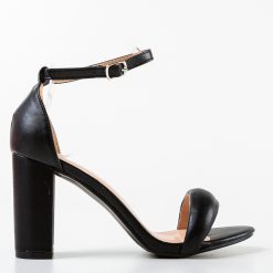 Sandale cu toc Bethan Negre 3
