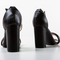 Sandale cu toc Bethan Negre 5