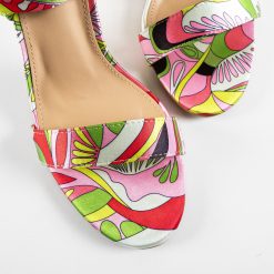 Sandale cu toc Brayd Multi 6