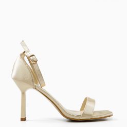 Sandale cu toc Itumele Bej 3